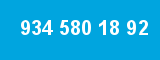 934 580 18 92 934 580 18 92